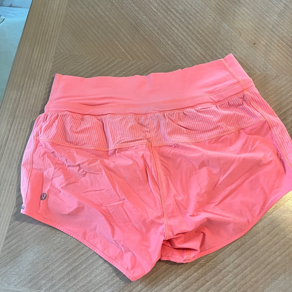 Lululemon Athletica Pink Athletic Shorts Lightweight Performance